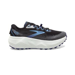 Brooks Caldera 6 Trail Running Shoes - Womens, Black/Blue/White | IE-FKC867921